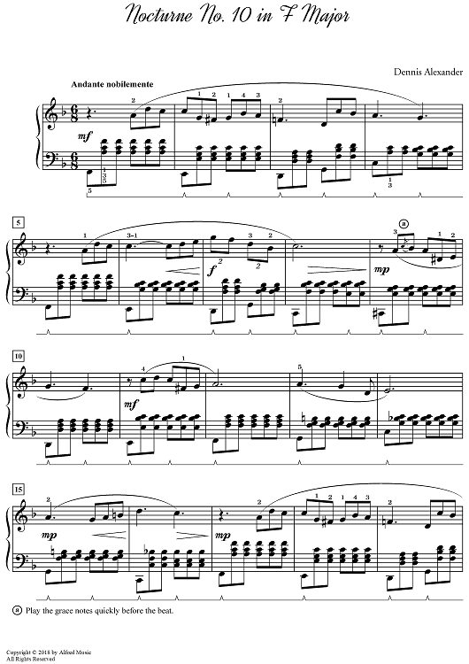 Nocturne No. 10 in F Major
