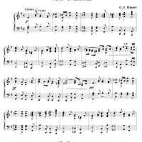 Messiah, no. 1: Overture - Piano Score