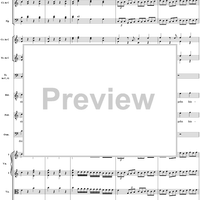 "Die Entführung aus dem Serail", Act 1, No. 7 "Marsch, marsch, marsch! trollt euch fort" - Full Score