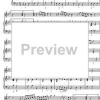 Partita No. 1 - Score