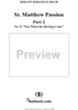 St. Matthew Passion: Part II, Nos. 41a, 41b and 41c, "Now When the Morning Came"