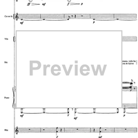 Sylvie et le paon - Score