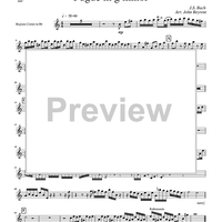 Fugue in g minor - Repiano Cornet in Bb