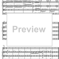 Divertimento No.10 F Major KV247 - Score