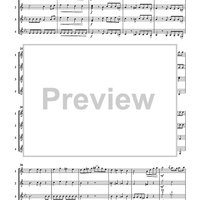 Quartet (Sonata in C major, Op. 15) - Score