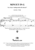 Minuet in G