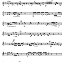 The Arrival of the Queen of Sheba HWV 67 - Cornet