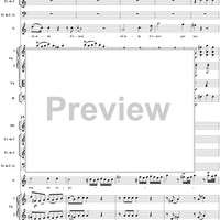 Aria for Soprano and Orchestra: "No, no, che non sei capace", K. 419 - Full Score