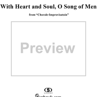 With heart and soul, O sons of men - From "Chorale-Improvisations" Op. 65