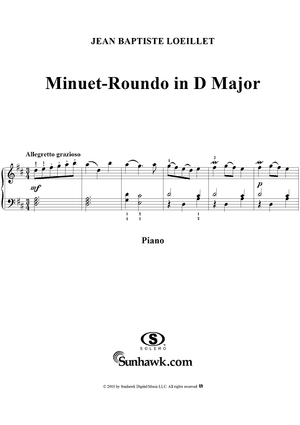 Minuet-Roundo in D Major