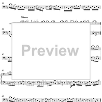 Duo No. 2 in D Major - Cello