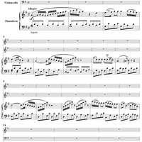 Piano Trio No. 2 in G Major K496 - Piano Score