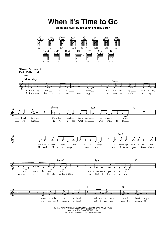 When It's Time To Go