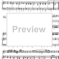 Partita No. 4 - Score