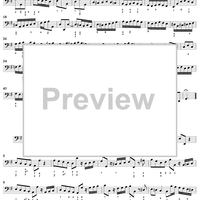 Trio Sonata in G major BWV1038 - Cello