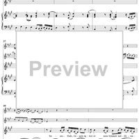 "Ich bin herrlich, ich bin schön", Aria, No. 4 from Cantata No. 49: "Ich geh' und suche mit Verlangen" - Piano Score