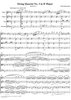 String Quartet No. 3 in D Major, Op. 44, No. 1 - Score