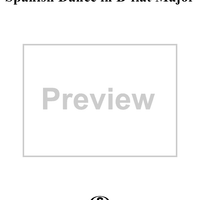 Spanish Dance in B-flat Major, Op. 12, No. 4 - Flute