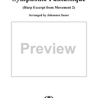 Symphonie Fantastique, op. 14 (Harp Excerpt)