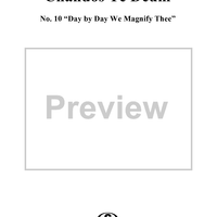 Chandos Te Deum in B-flat Major, HWV281: No. 10, Day by Day We Magnify Thee
