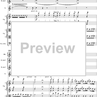 "Fra cento affanni", aria, K73c (K88) - Full Score