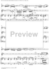 "Die Liebe zieht mit sanften Schritten", Aria, No. 2 from Cantata No. 36/1: "Schwingt freudig euch empor" - Piano Score