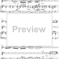 "Die Liebe zieht mit sanften Schritten", Aria, No. 2 from Cantata No. 36/1: "Schwingt freudig euch empor" - Piano Score