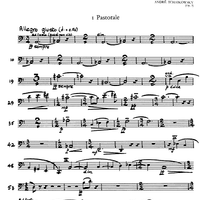 String Quartet a minor Op. 3 - Cello