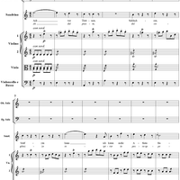 La Finta Giardiniera, Act 2, No. 22 "Ach vor Thränen" (Cavatina) - Full Score