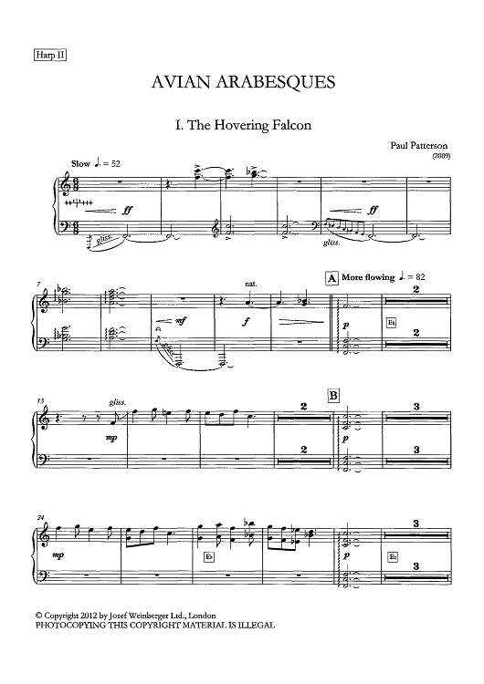 Avian Arabesques - Harp 2