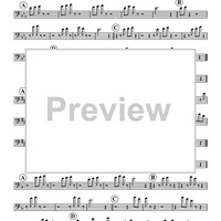 Donut Etudes: Coordination Studies, Volume 2 - Trombone 4