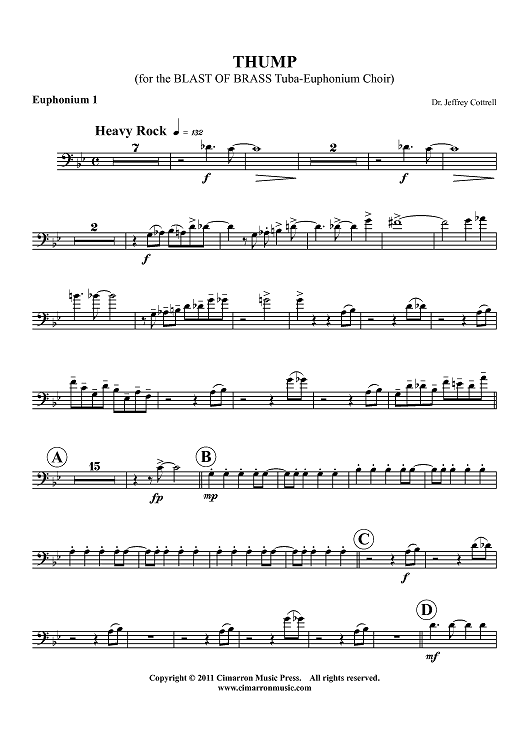 Thump - Euphonium 1 BC/TC
