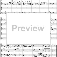 Divertimento No. 3 in E-Flat Major, K166 (K159d) - Score