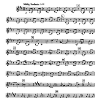 Ländler "Der Fremdarbeiter" - B-flat Clarinet 2