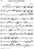 Piano Trio in A-flat major    - HobXV/14 - Violin