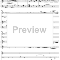 Piano Trio in D Minor K442 - Piano Score