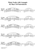 Major Scales with Arpeggio - Bass Clef Instruments