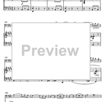 Fantaisie de concert - Score