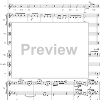 "Se tutti i mali miei", aria, K73p (K83) - Full Score