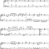 French Gavotte, BWV816/4