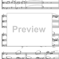 String Trio Bb Major D581A - Score