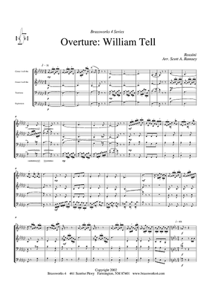Overture: William Tell - Score