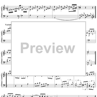 "Courant zimble", Eight Variations in A Minor (B245)