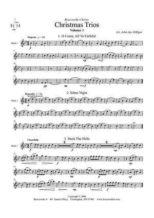 Christmas Trios, Volume 1 - Horn 1