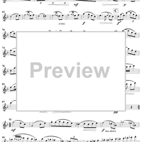 Duet No. 3 from Six Easy Duets, Op. 137 - Flute 1