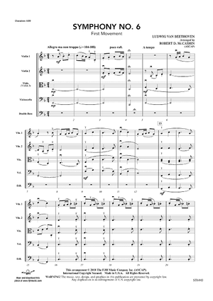 Symphony No. 6 - First Movement - Score