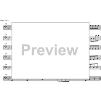 The Arrival of the Queen of Sheba HWV 67 - Cello