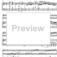 Piano Trio No. 3 Bb Major KV502 - Score