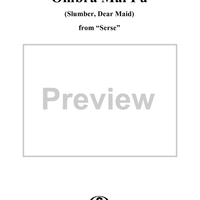 Ombra Mai Fu - from "Serse"