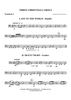 Three Christmas Carols - Trombone 3